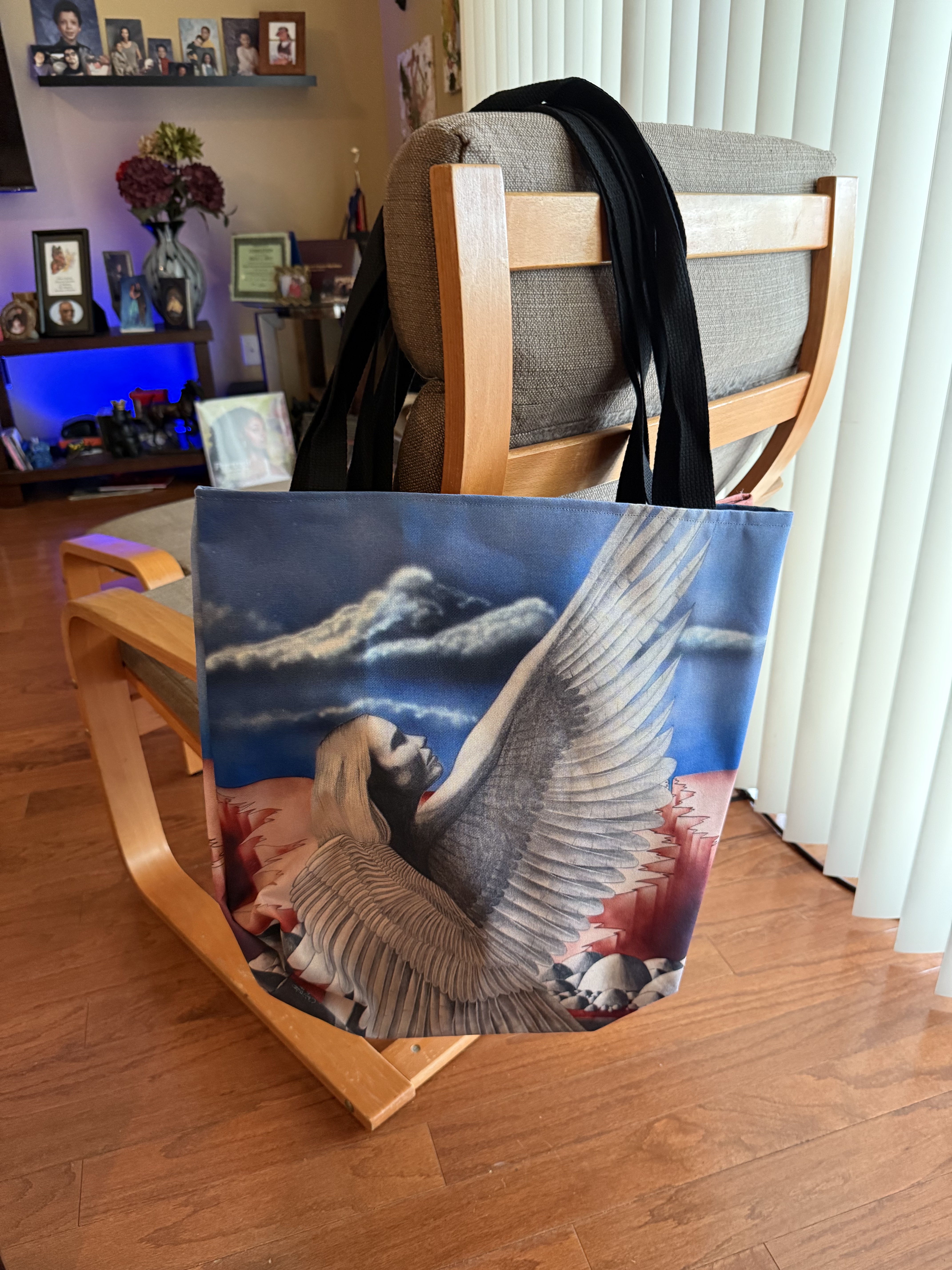 Angel - 18x18 Tote bag