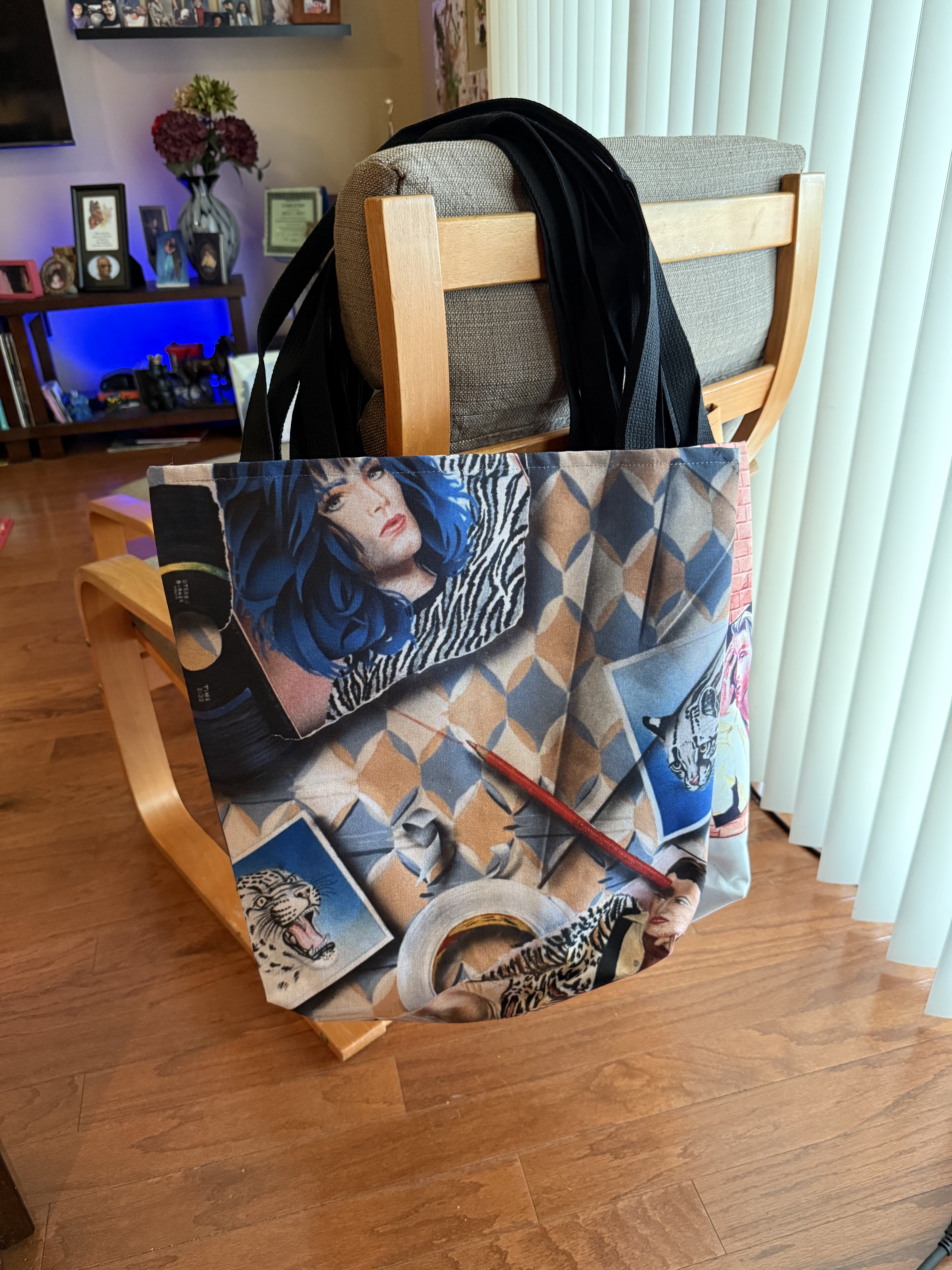 Allegory - 18x18 Tote bag