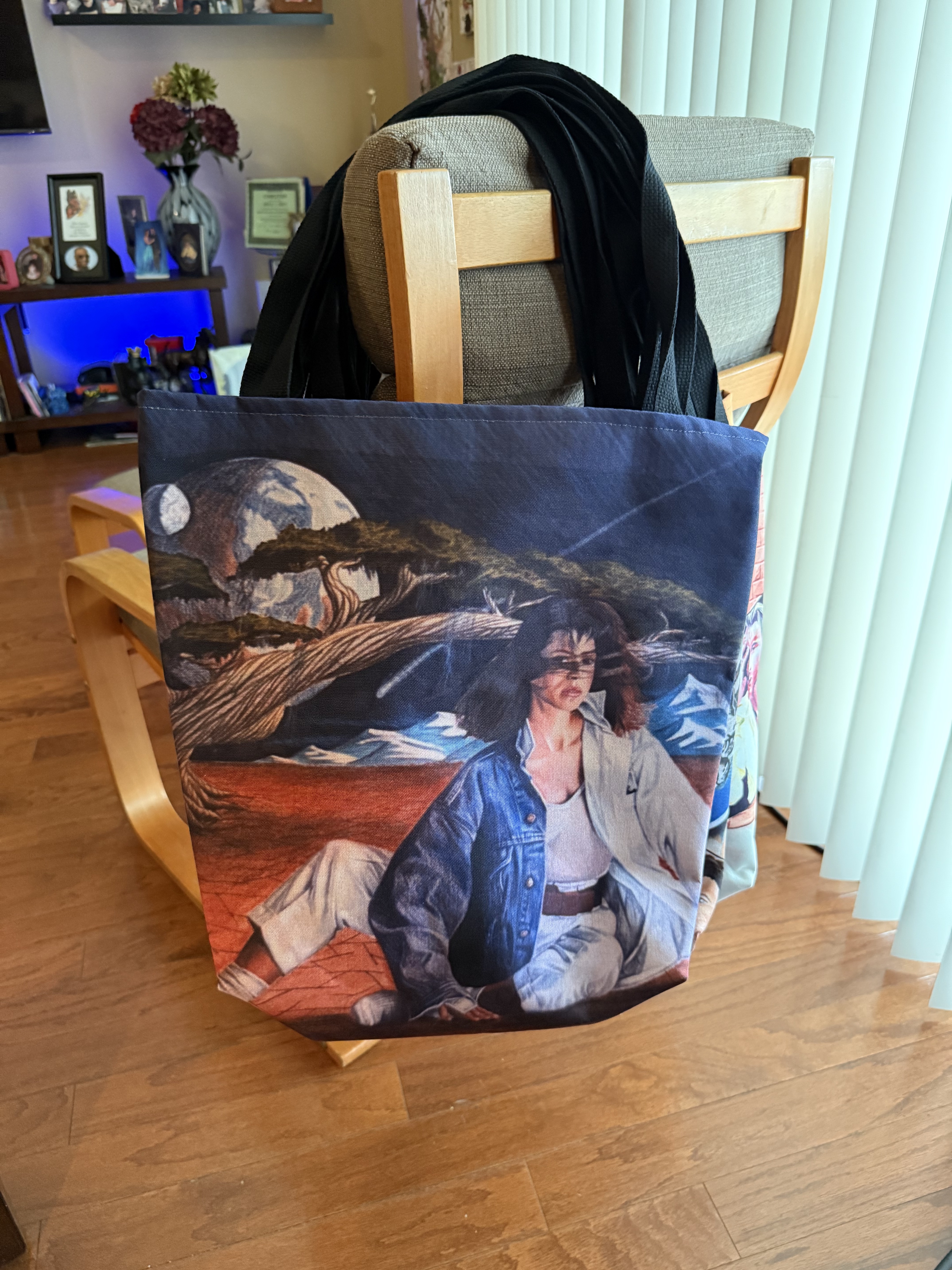 Fabric and Texture - 18x18 Tote bag