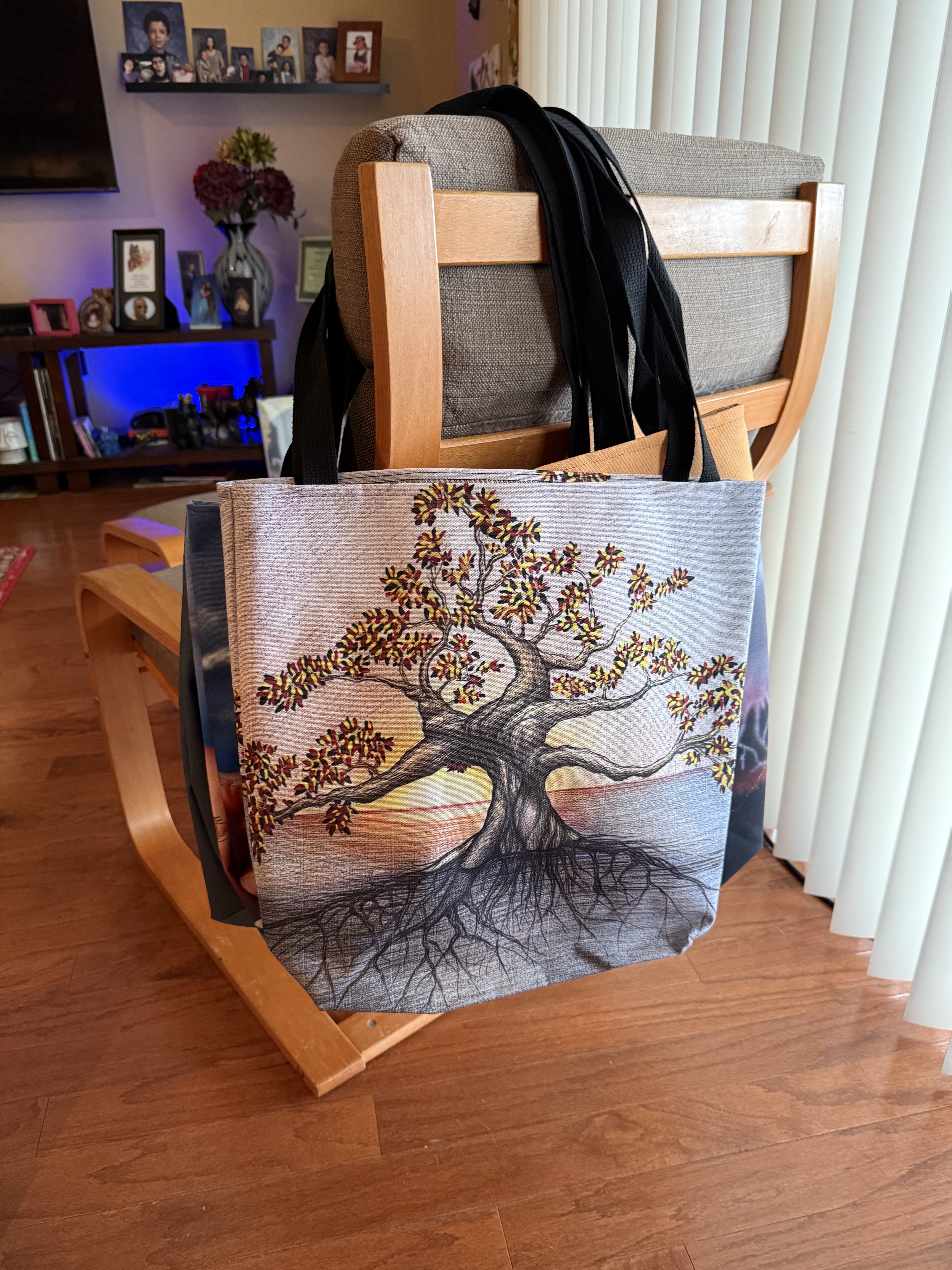 Tree of Life - 18x18 tote bag