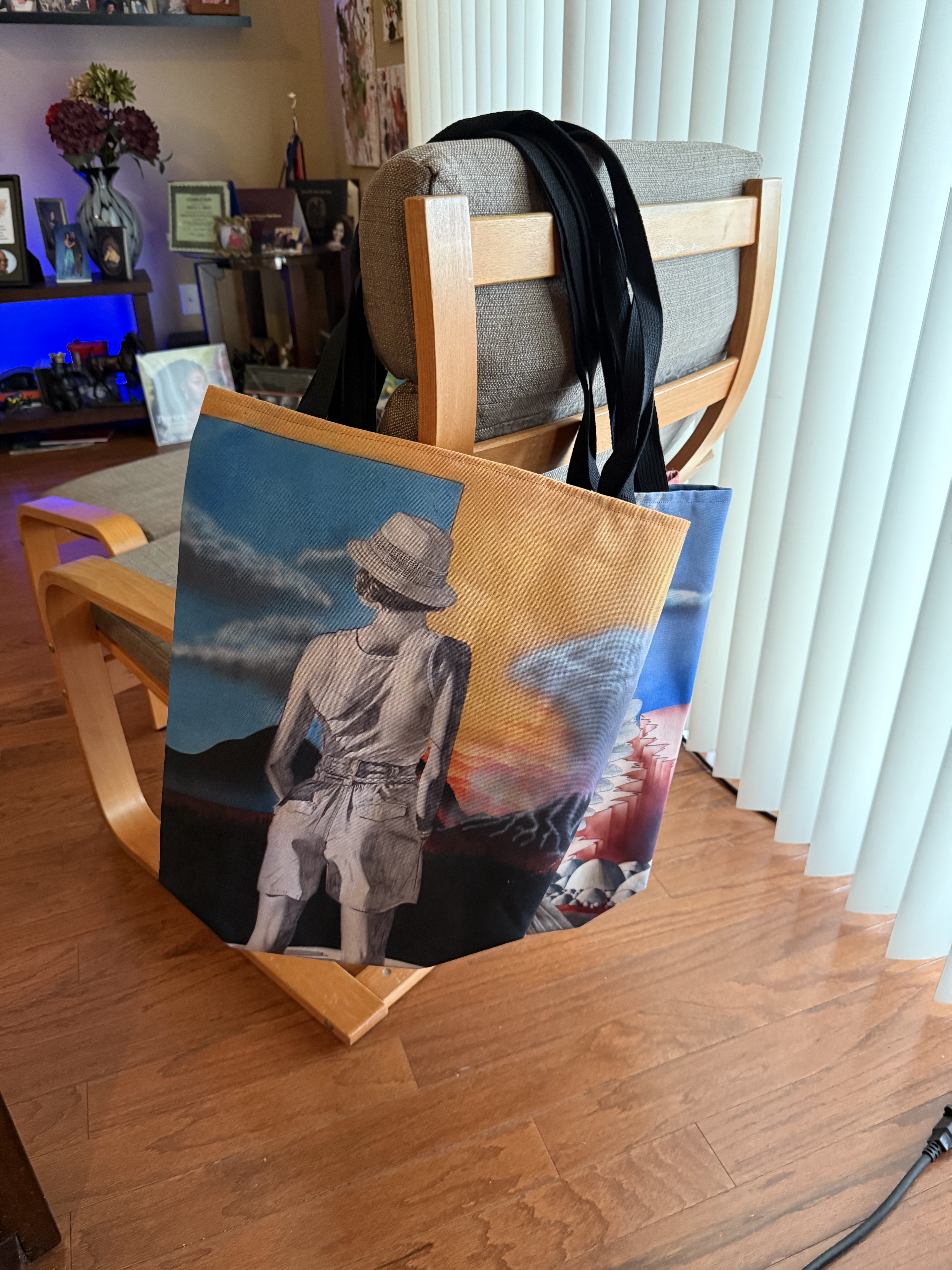 Future - 18x18 Tote bag